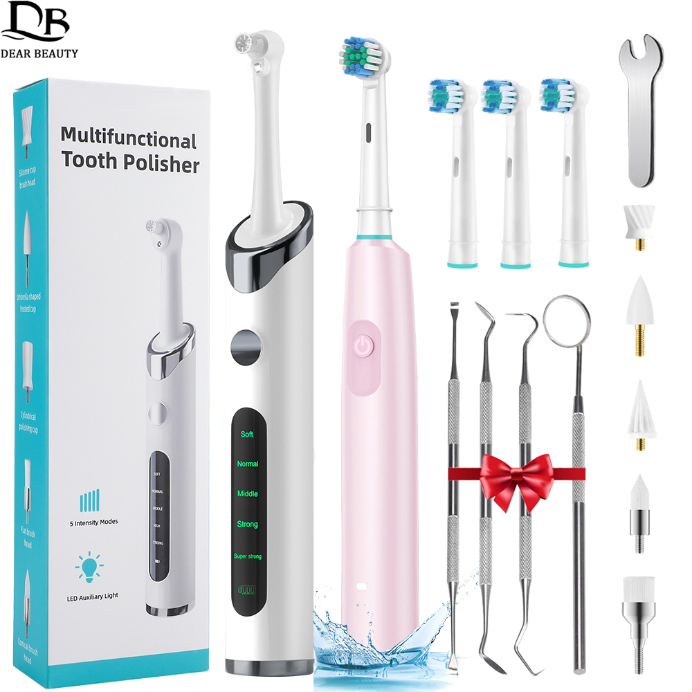 Teeth Whitening Toothbrush - Elektrikli Diş Parlatıcı Diş Taşı Temizleyici