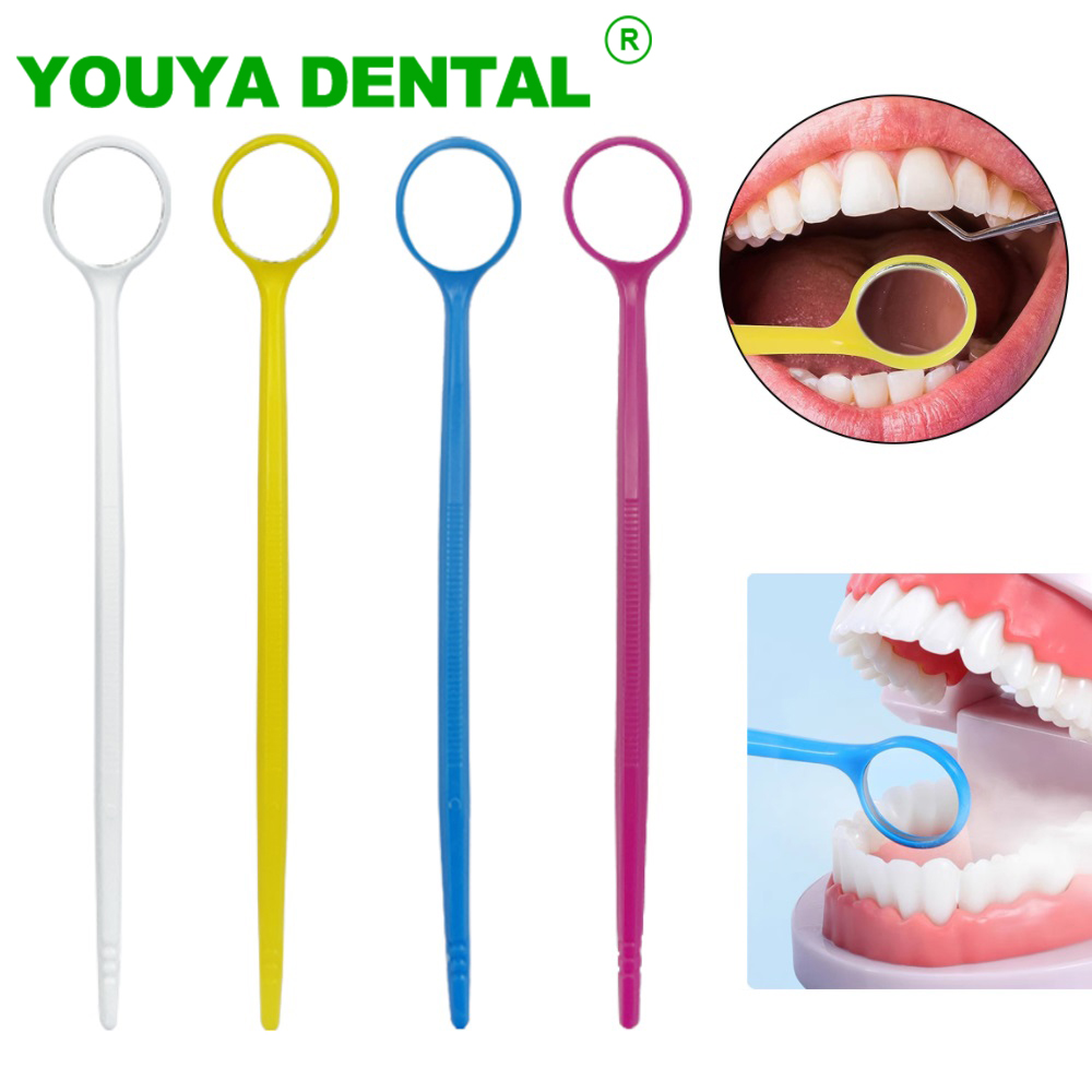 Teeth Whitening Home - 100 adet dişçi ağız aynası tek