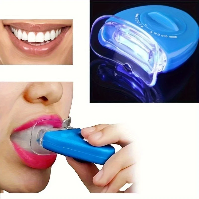 Teeth Whitening With Laser - LED Diş Beyazlatma Işığı Beyazlatıcı Mavi