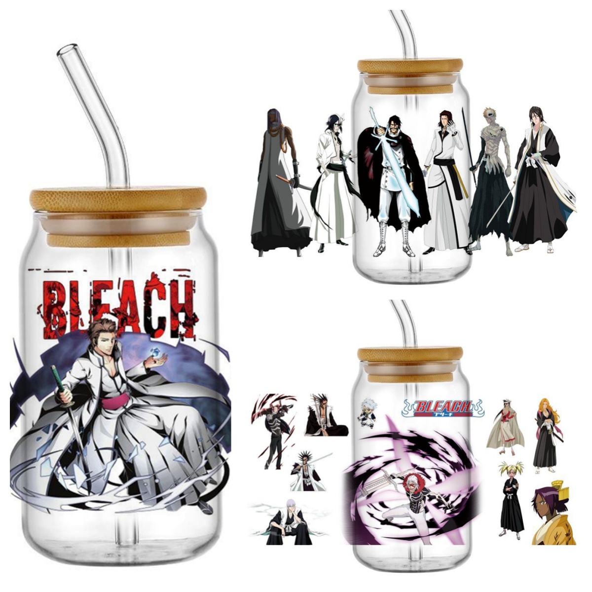 Uv Whitening Kit - Yeni Tasarım BLEACH Anime Aizen Byakuya