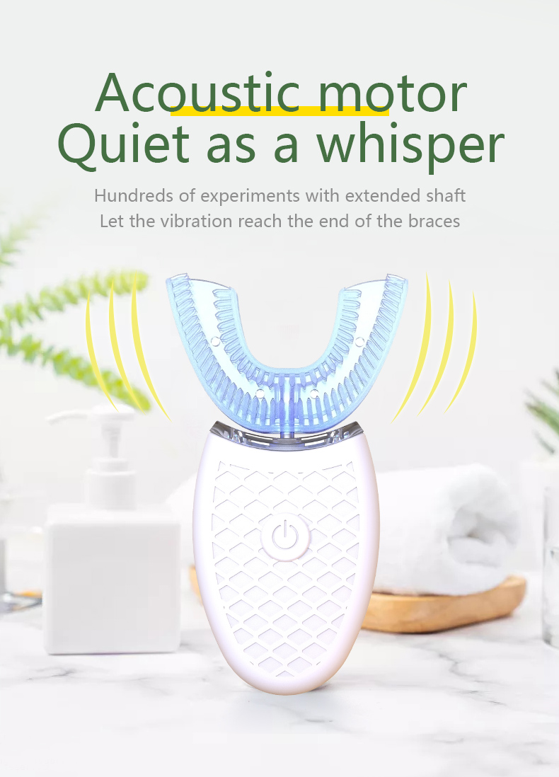 Teeth Whitening Toothbrush - Akıllı U Tipi Diş Fırçası 360