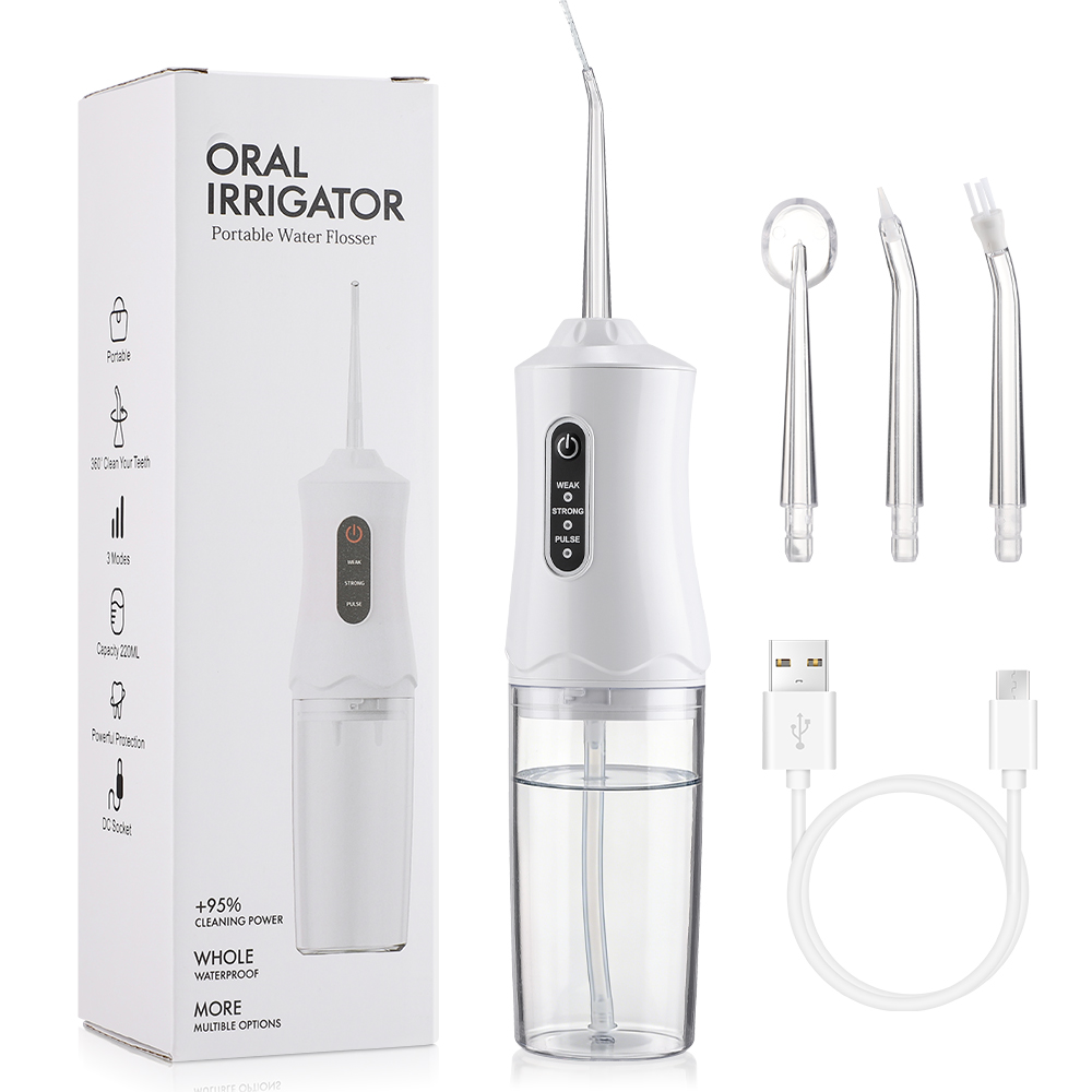 Teeth Whitening Or Tooth Whitening - 3 modlu Oral Irrigator taşınabilir ağız