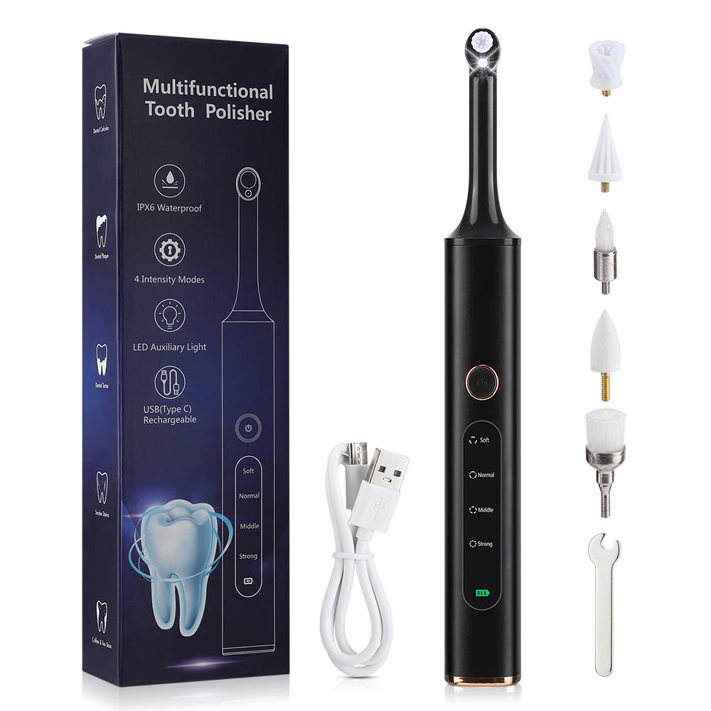 Teeth Whitening And Stain Removal - Elektrikli diş parlatıcı 4 modları Tartar
