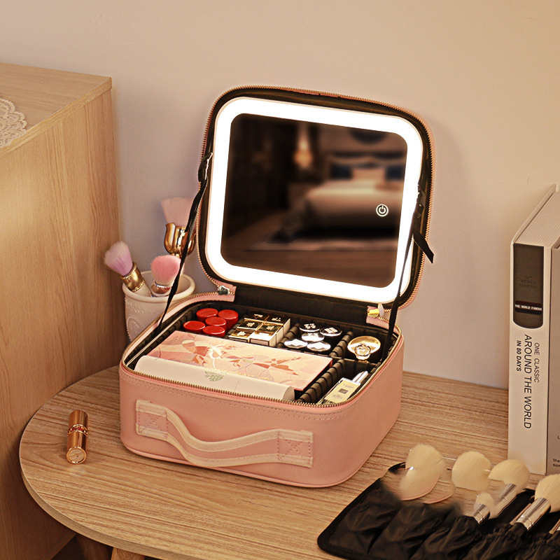 Led Mouth Tray - Akıllı ayna ile LED kozmetik durumda