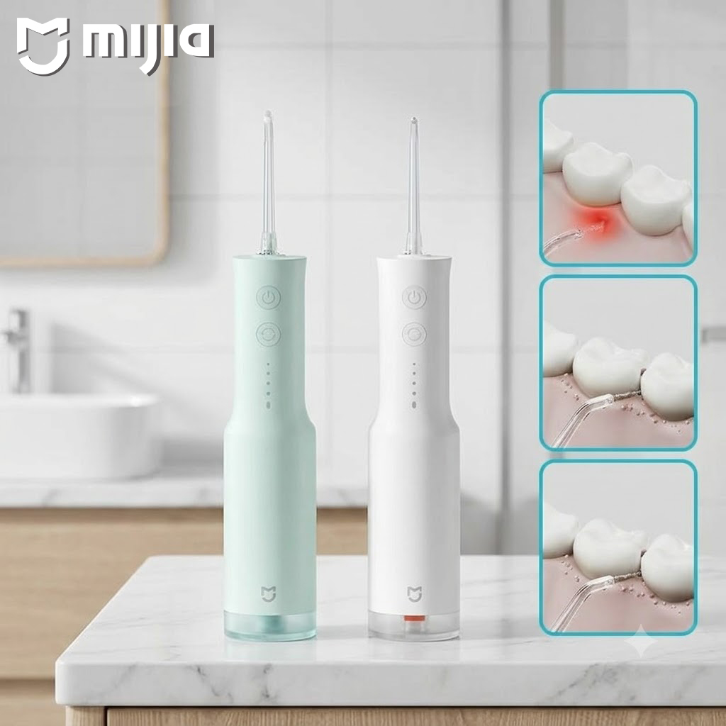 Teeth Whitening Or Tooth Whitening - Xiaomi Taşınabilir Oral Irrigator F300 Diş