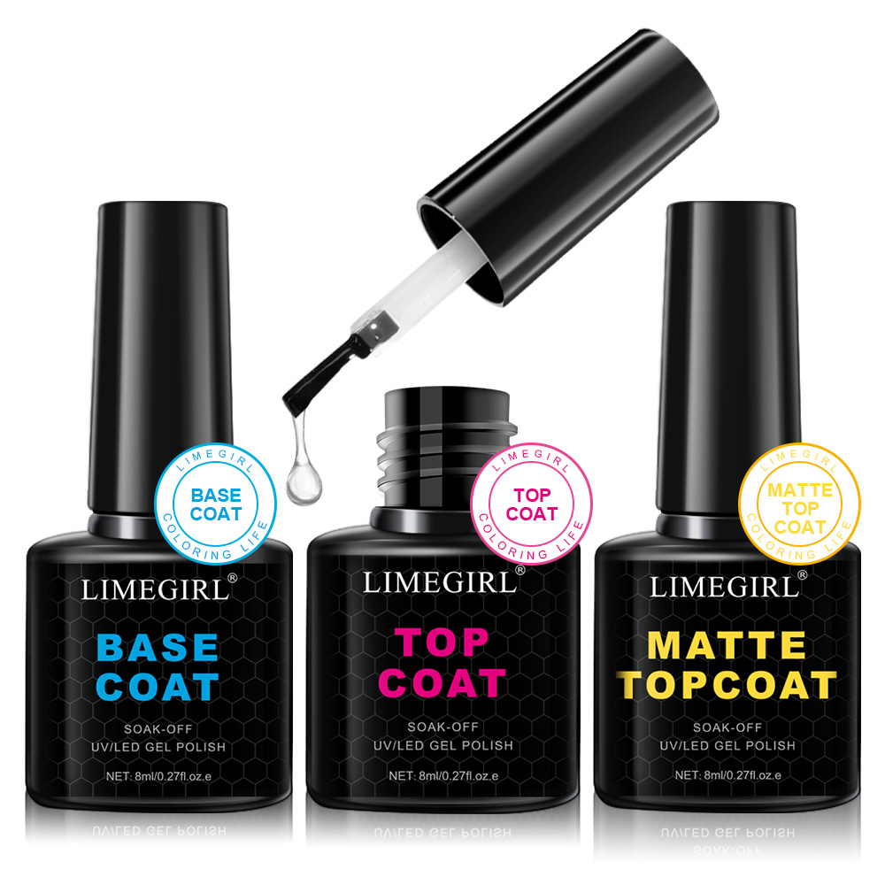 Uv Whitening Kit - LIMEGIRL 3 adet/Kit Nail Art Islatma