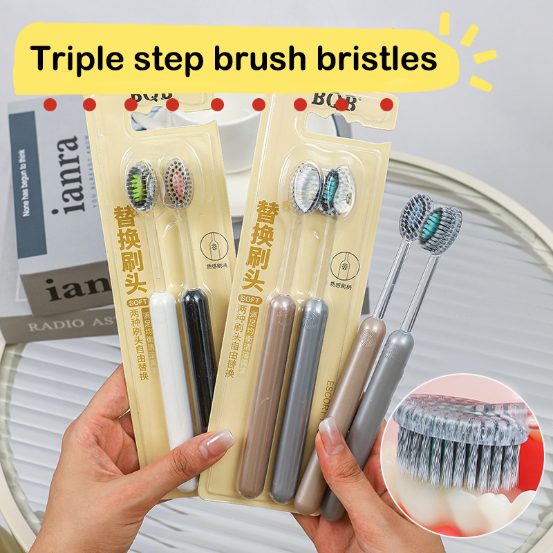 Teeth Whitening Toothbrush - 2 adet ağız temiz diş fırçası