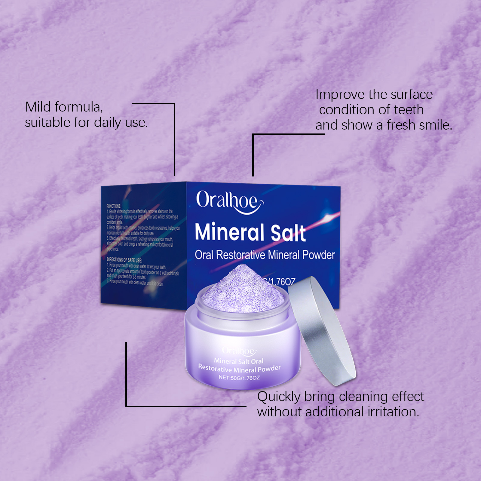 ORALHOE Onarıcı Mineral Tozu L - Teeth Whitening Or Tooth Whitening incelemesi ve fiyatı