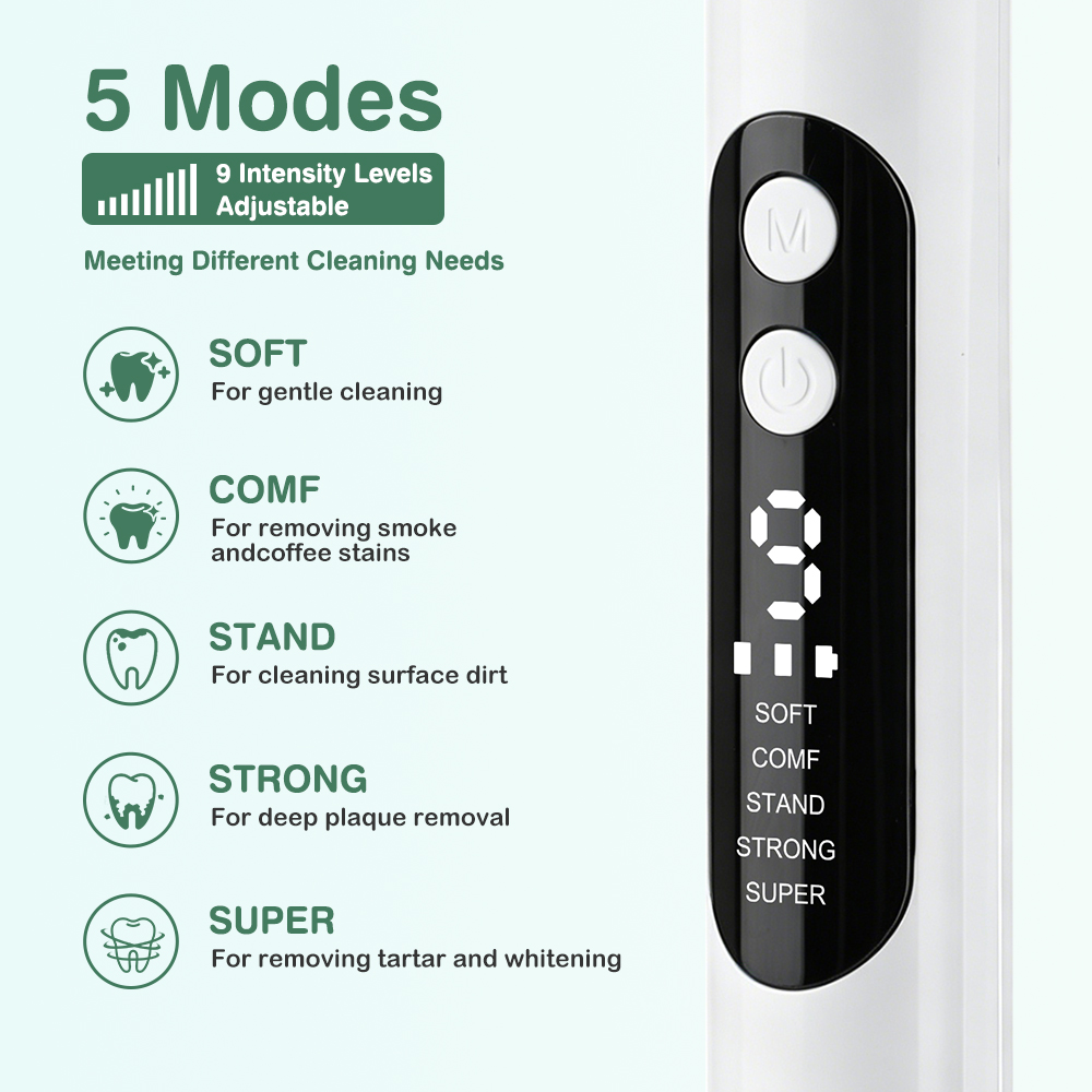 5 Modlu Elektrikli Ultrasonik  - Teeth Whitening And Stain Removal incelemesi ve fiyatı