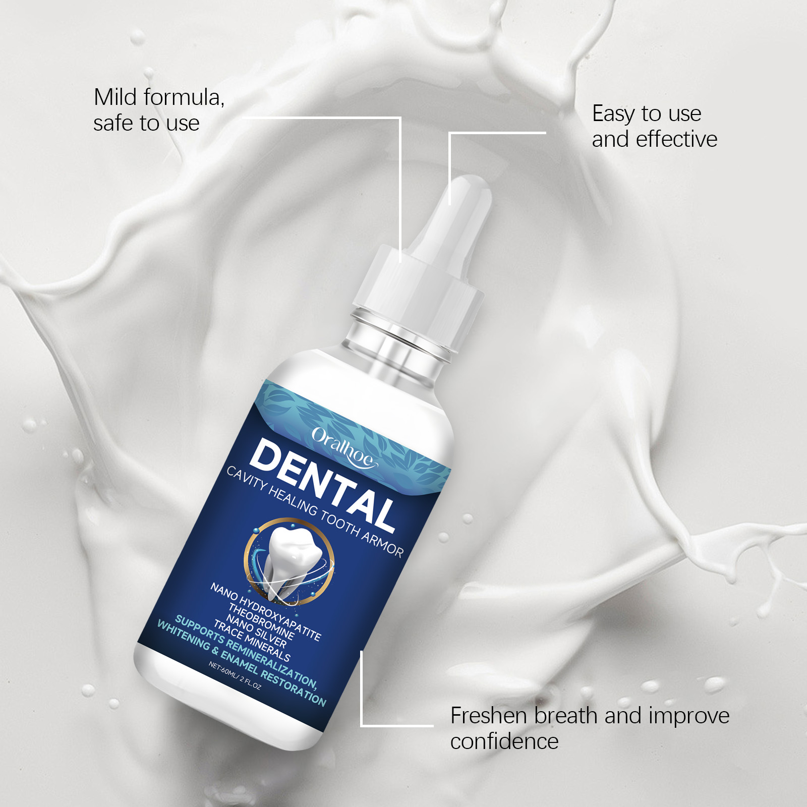 Oralhoe Diş Beyazlatıcı Serum  - Teeth Whitening And Stain Removal incelemesi ve fiyatı