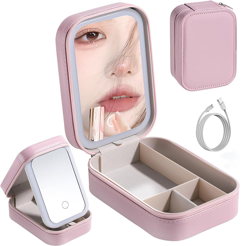 LED Makyaj Çantası Ayna Ile Ka - Led Mouth Tray incelemesi ve fiyatı