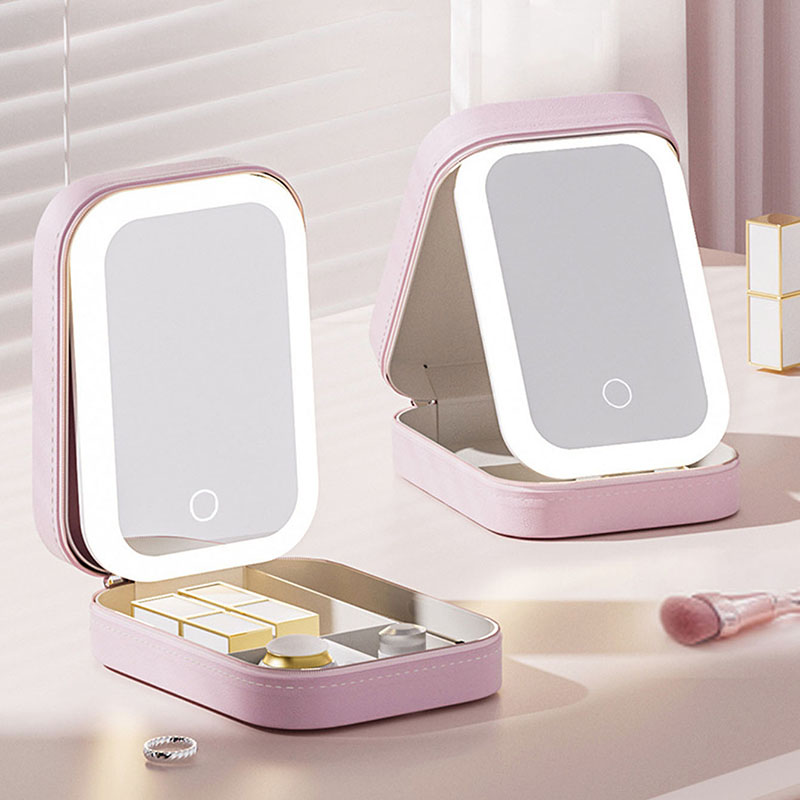 LED Makyaj Çantası Ayna Ile Ka - Led Mouth Tray incelemesi ve fiyatı