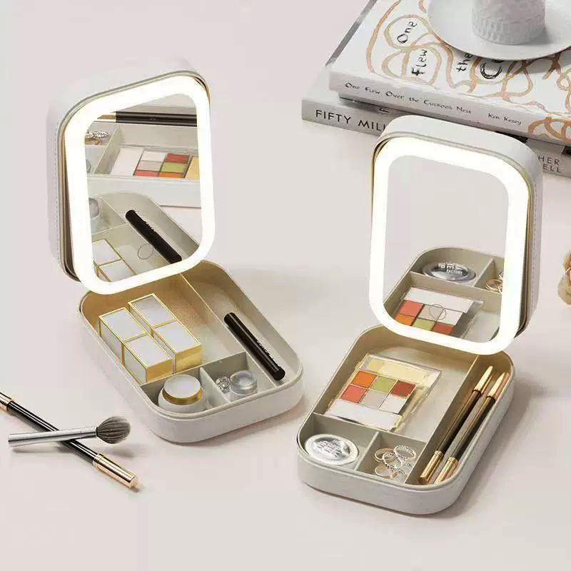 Akıllı LED Makyaj Çantası Ayna - Led Mouth Tray incelemesi ve fiyatı