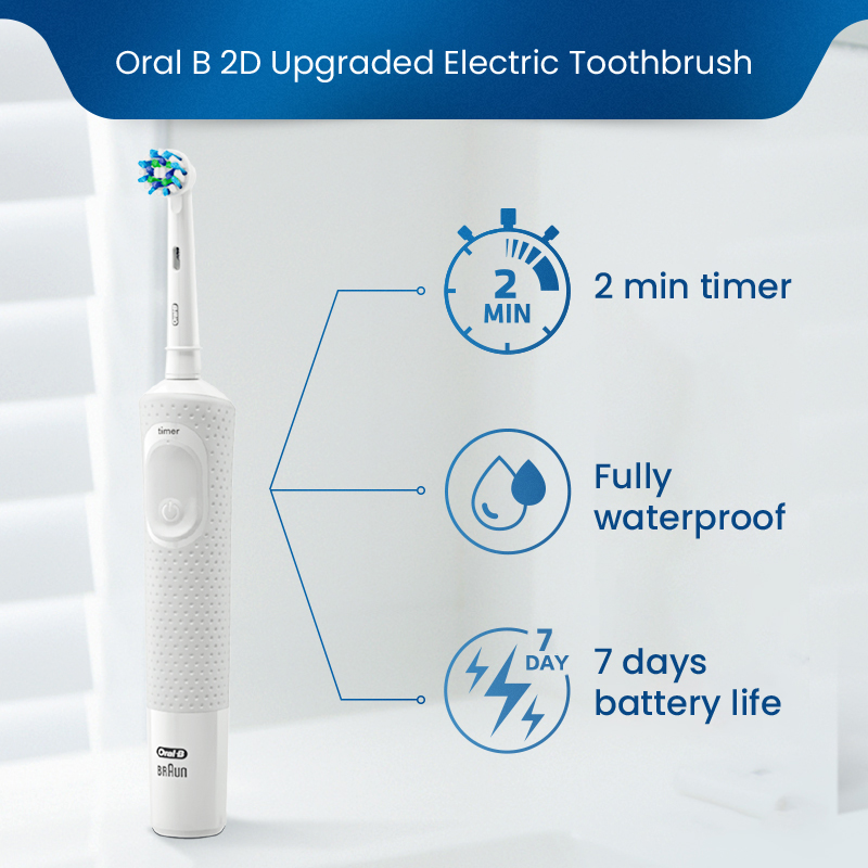 Oral B D100 2D Canlılık Elektr - Teeth Whitening Or Tooth Whitening incelemesi ve fiyatı