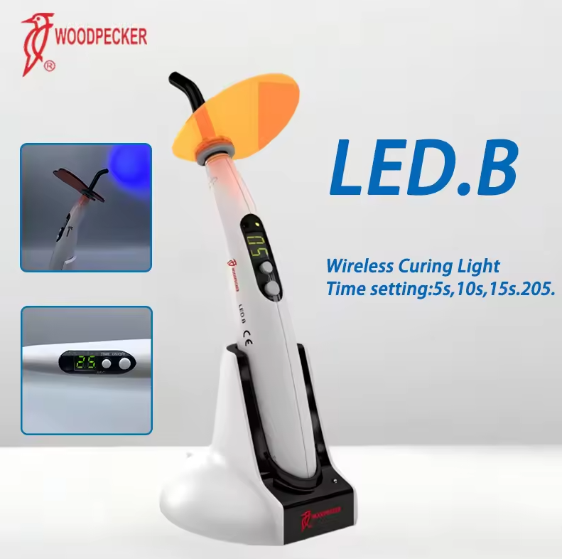 Diş Kürleme Işığı Woodpecker L - Whitening Teeth Machine incelemesi ve fiyatı
