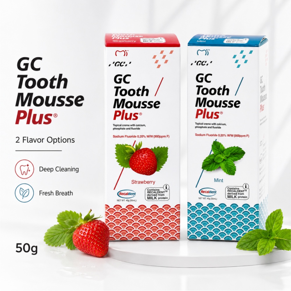 GCTooth Mousse Plus Nane Çilek - Teeth Whitening Mousse incelemesi ve fiyatı