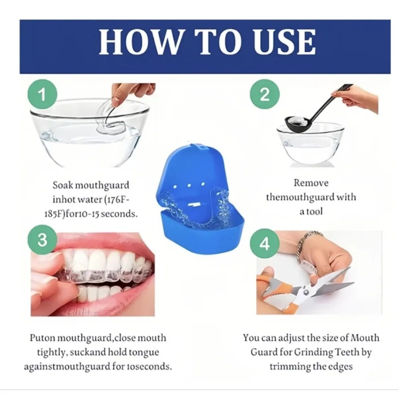 4 adet/kutu Diş Sıkma Önleyici - Dental Guard Night incelemesi ve fiyatı