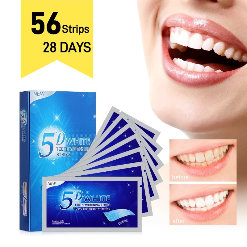 5D diş beyazlatma şeritleri 56 - Teeth Whitening Gel Refills incelemesi ve fiyatı