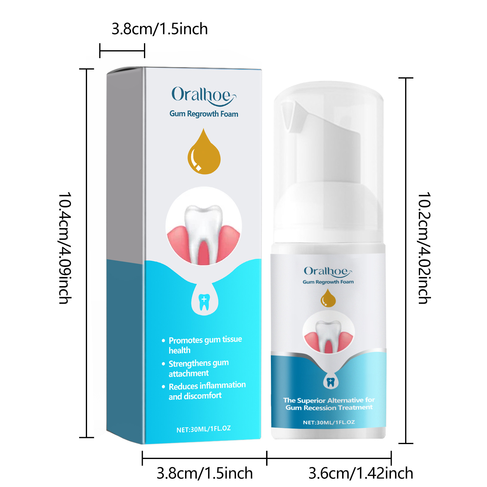 Diş Eti Onarıcı Köpük Diş Macu - Teeth Whitening Mousse incelemesi ve fiyatı