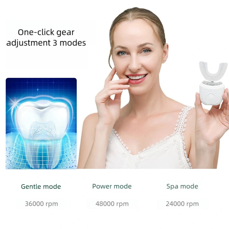 Taşınabilir U şeklinde elektri - Teeth Whitening Toothbrush incelemesi ve fiyatı