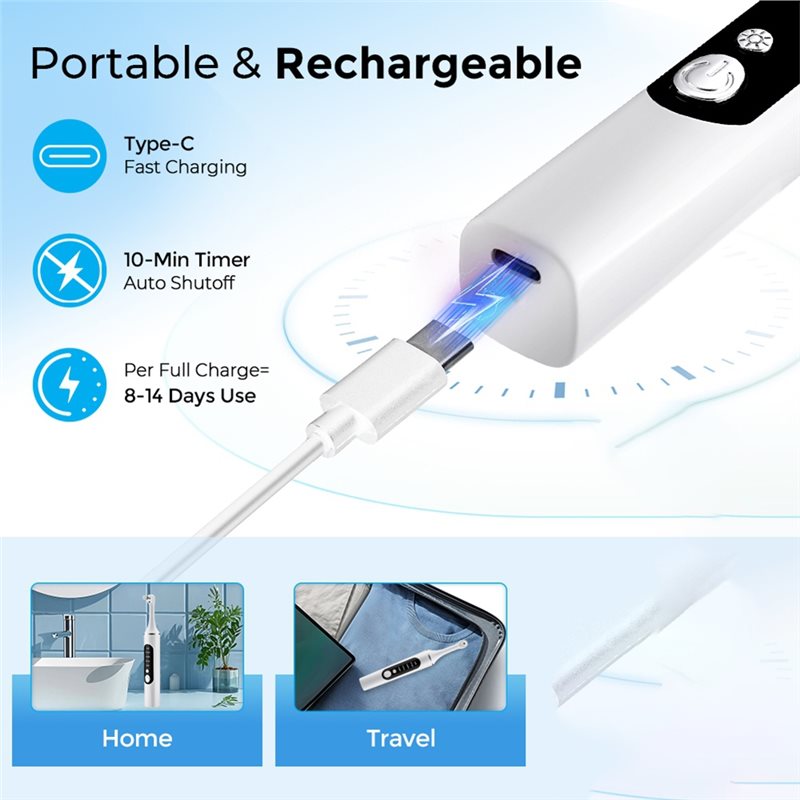 A83G-LED Işıklı Şarj Edilebili - Teeth Whitening Toothbrush incelemesi ve fiyatı
