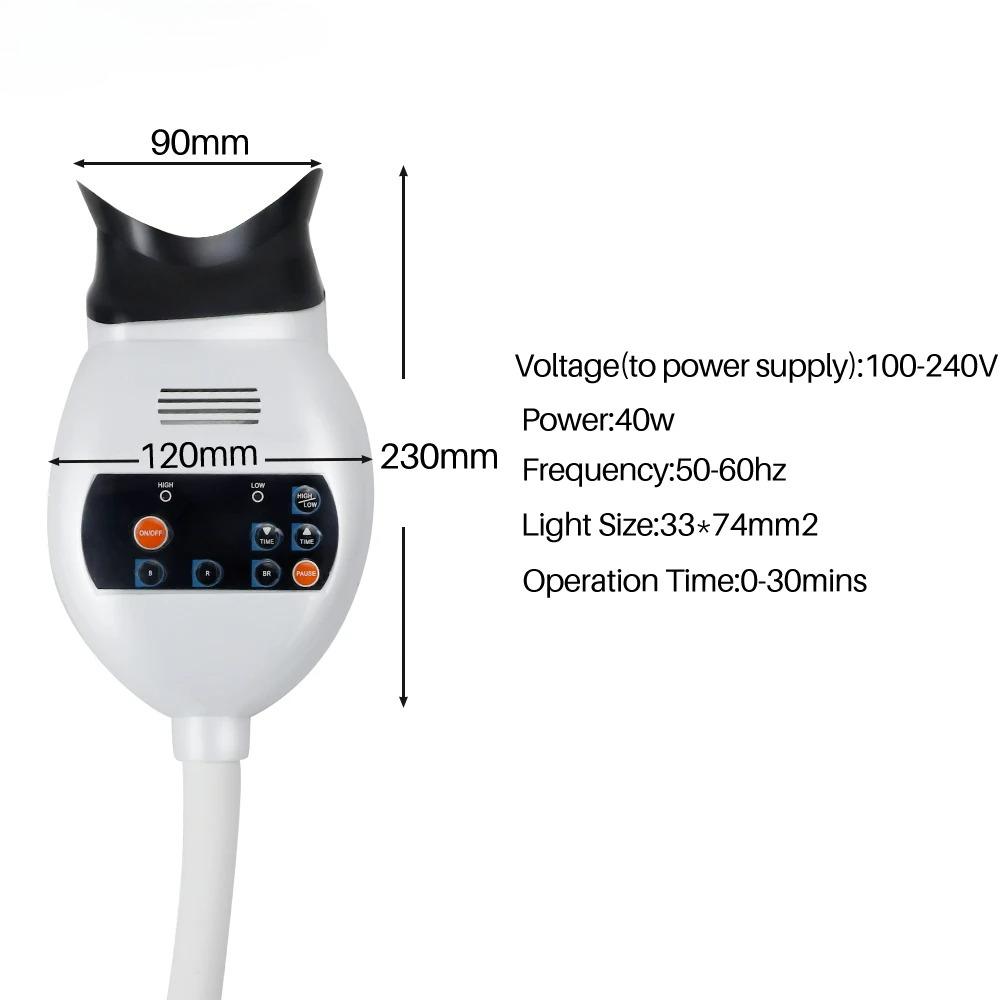 Ayarlanabilir 3 Renk LED Diş B - Whitening Teeth Machine incelemesi ve fiyatı