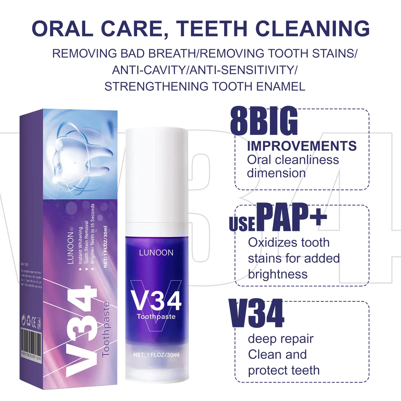 50 ml Mousse Diş Macunu Diş Te - Teeth Whitening Mousse incelemesi ve fiyatı
