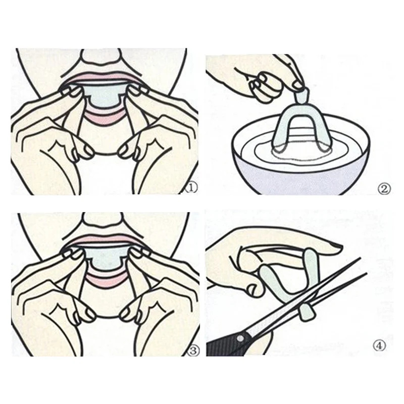 1/8 adet ağız koruyucusu EVA d - Dental Guard Night incelemesi ve fiyatı
