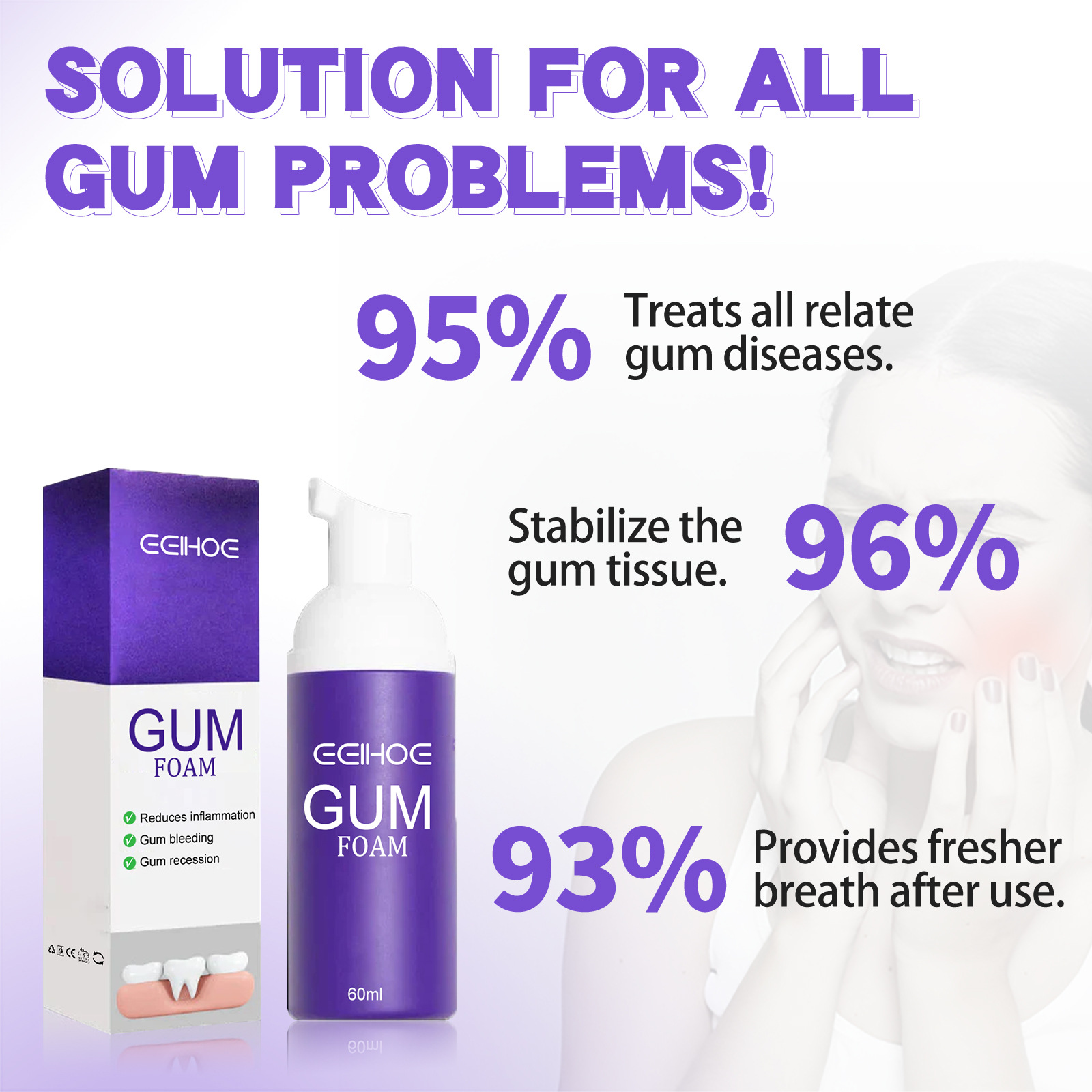 60 ml Diş Beyazlatma Köpüğü V3 - Teeth Whitening Mousse incelemesi ve fiyatı