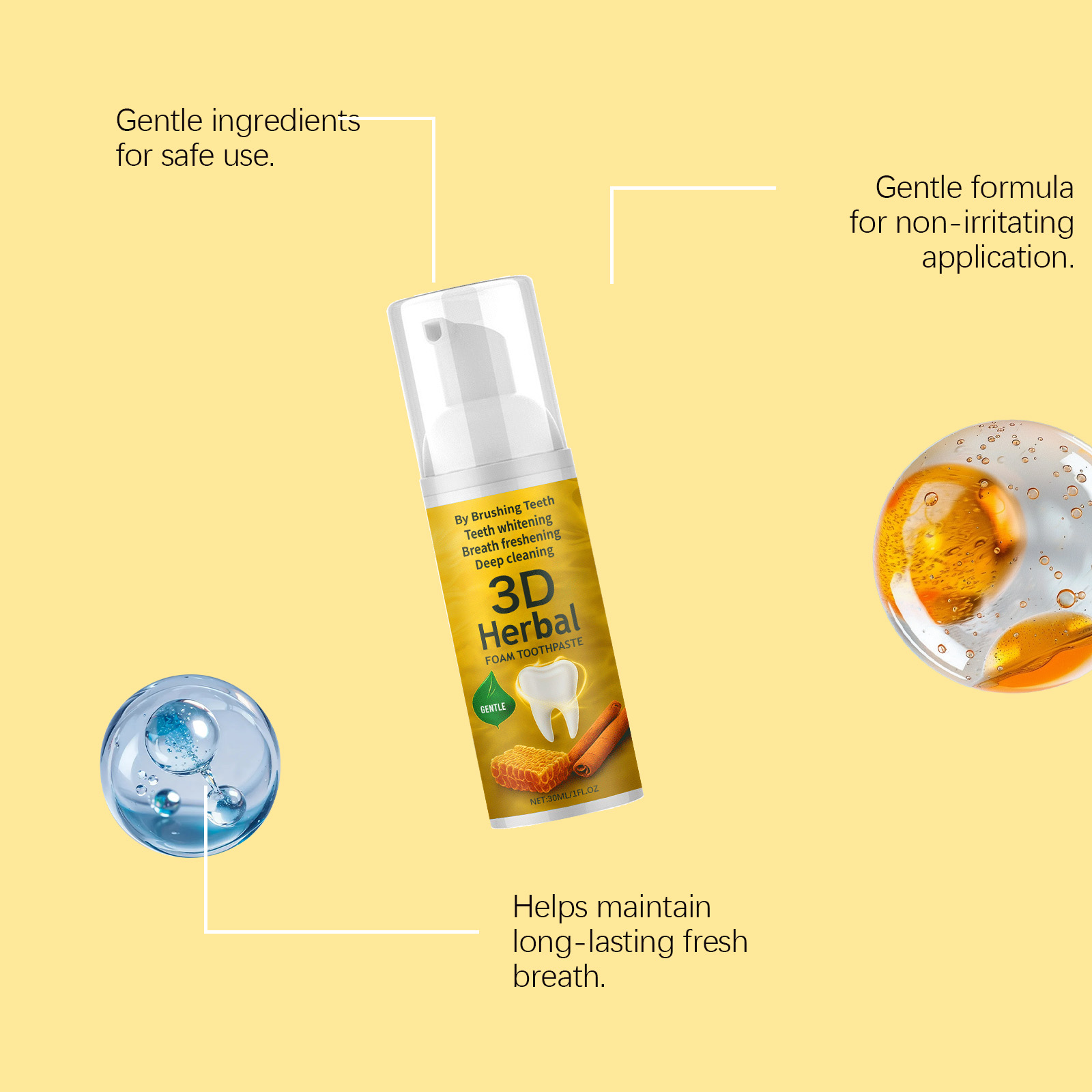 Bitkisel Diş Macunu Organik Fl - Teeth Whitening Mousse incelemesi ve fiyatı